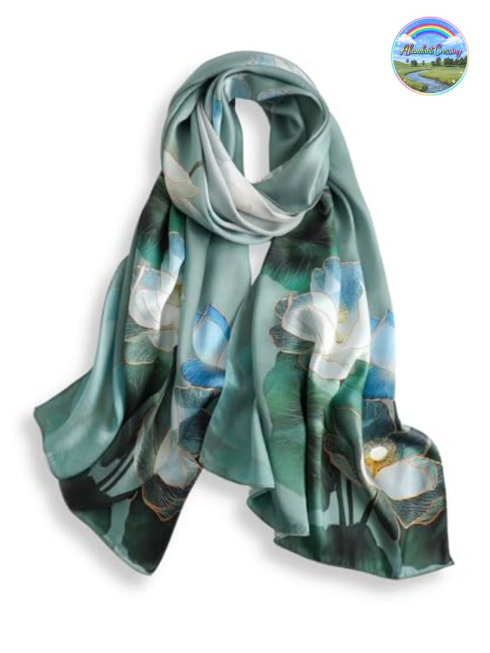 100% Mulberry Silk Scarf Women Long Oblong Wrap 68x21 Gift